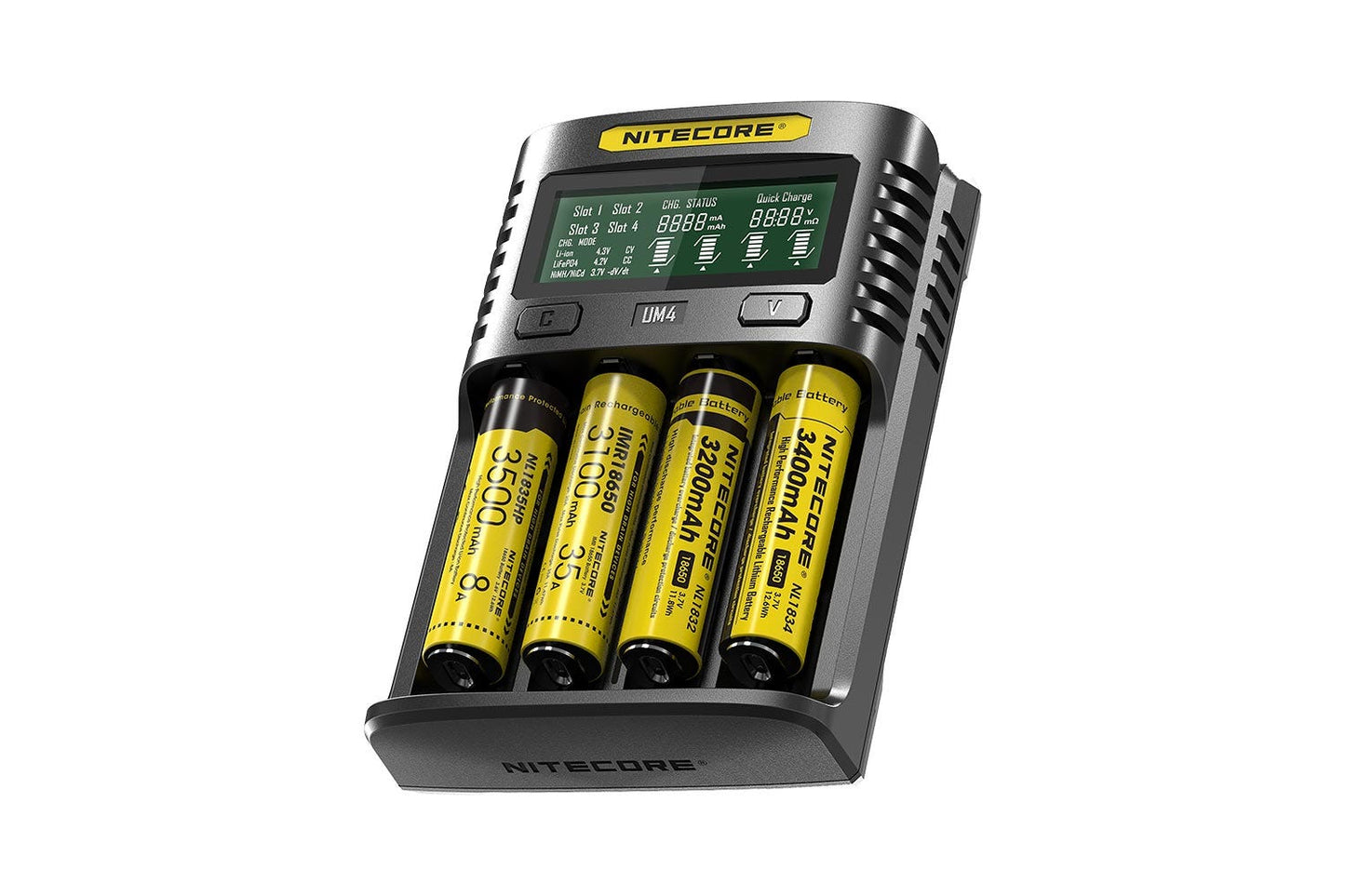 Nitecore UM4 quad batterilader