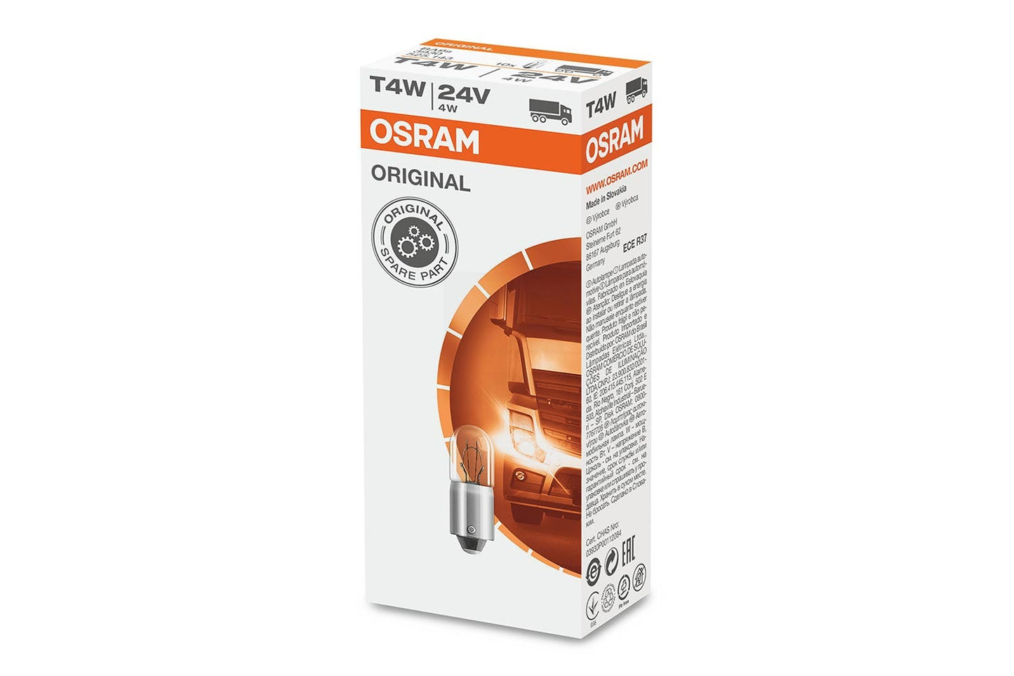 Osram Original 24V T4W (stk) (10pk)