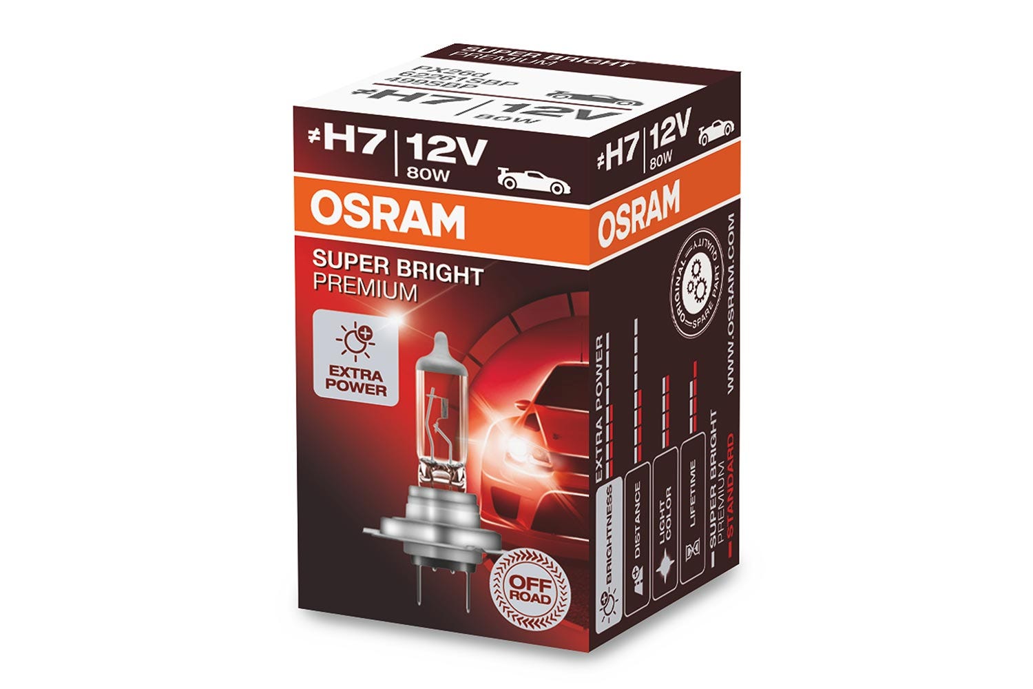 Osram Super Bright Premium H7 (80w) (stk)