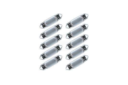 Osram Festoon 10W, SV8.5-8, 41 x 11 mm,  12 V (10pk)