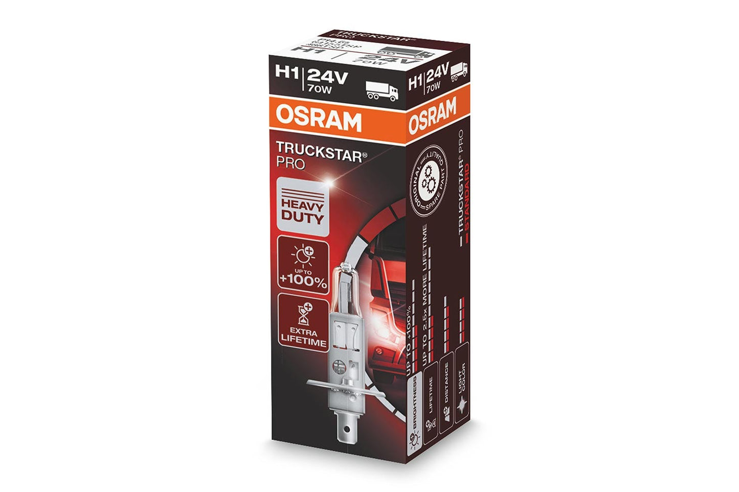 Osram Truckstar Pro H1 (stk) (24v)