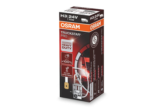Osram Truckstar Pro H3 (stk) (24v)