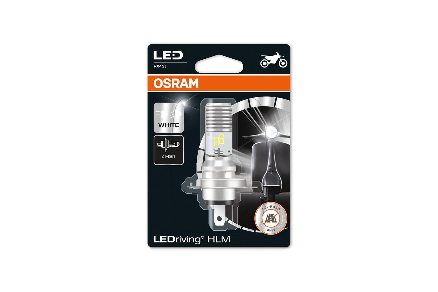 Osram LEDriving® HS1/PX43t pære til MC og Moped