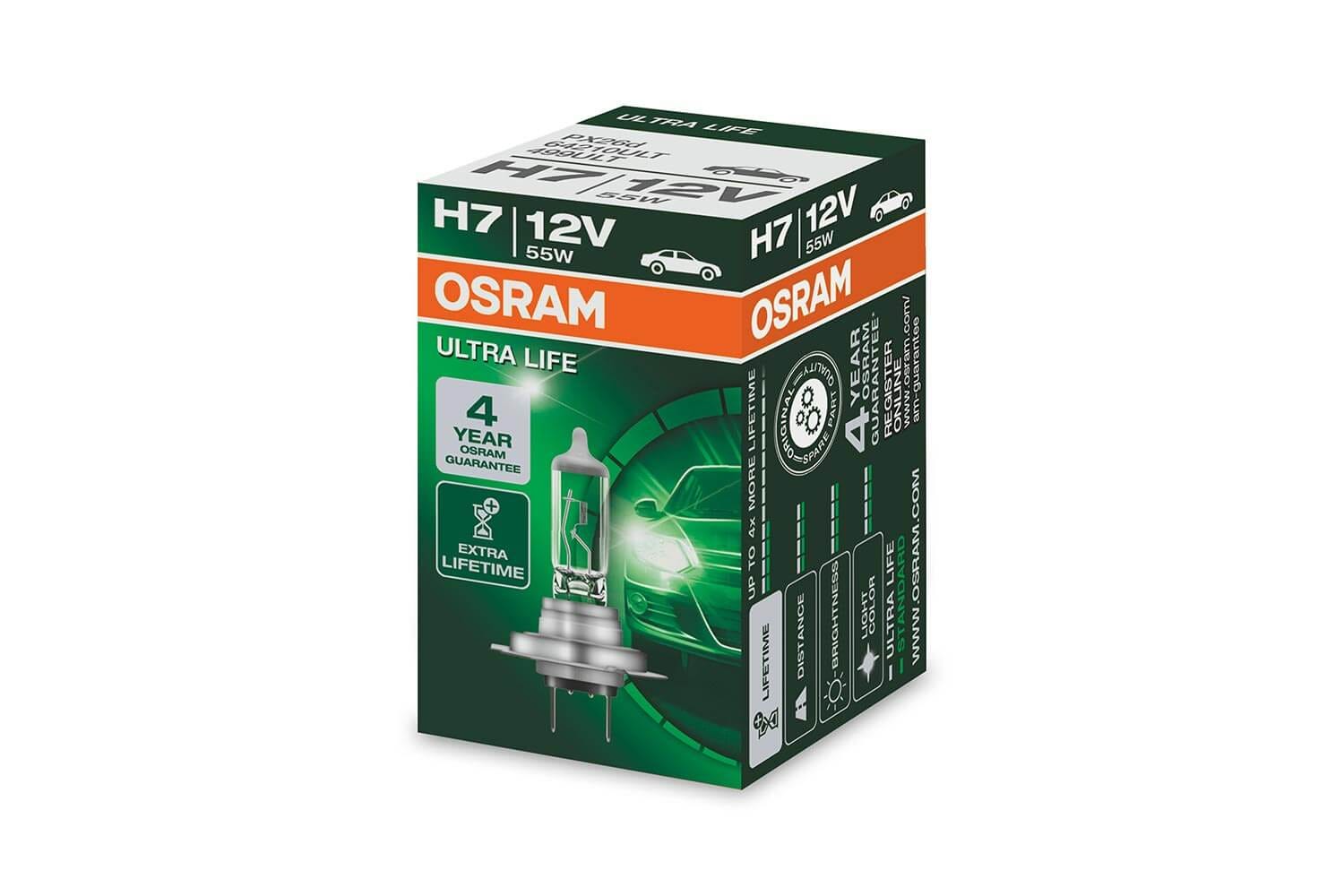 Osram H7 Ultra Life (stk)