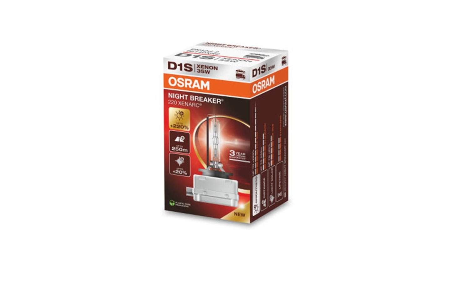 Osram D1S Night Breaker Xenarc 220% (stk)