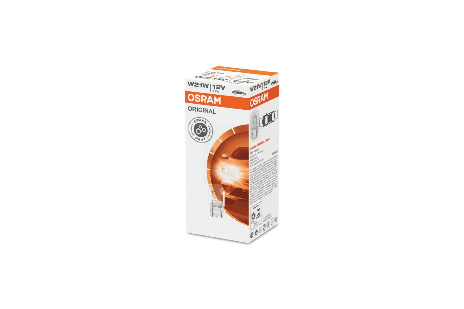 Osram Original W21W  (12v) (10pk)
