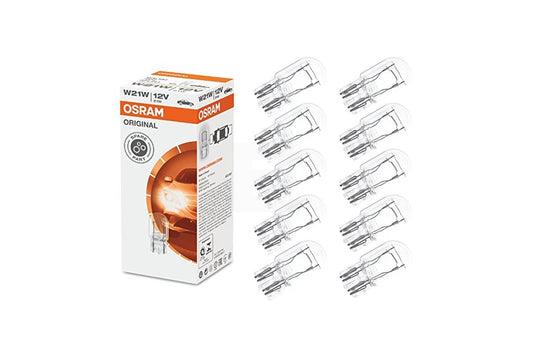 Osram Glassokkel, W21/5W, W3x16q,  12 V (10pk)