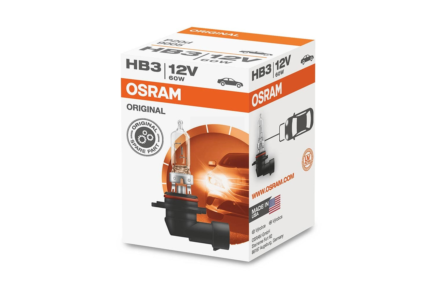 Osram original HB3 (stk)