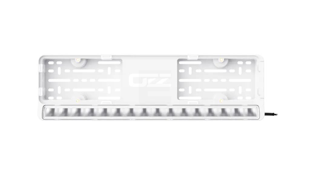 OZZ LP1 Fjernlys LED-bar m/skiltholder (hvit)