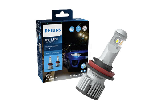Philips Ultinon Boost H11 godkjente Ledpærer