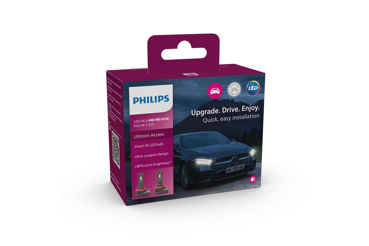 Philips Ultinon Access H8/H9/H16 12V