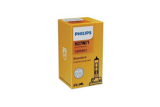 Philips bulb H27W/1 Miniature halogen signalling USA 12V