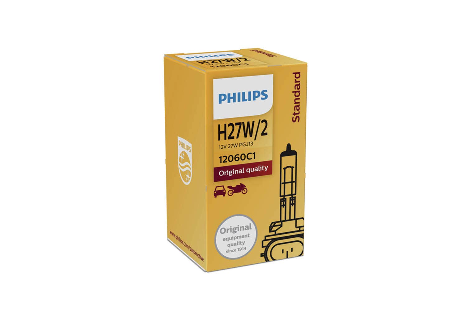 Philips bulb H27W/2 Miniature halogen signalling USA 12V
