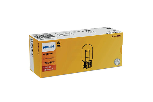 Philips bulb W21/5W Wedge Base 12V 10 pack