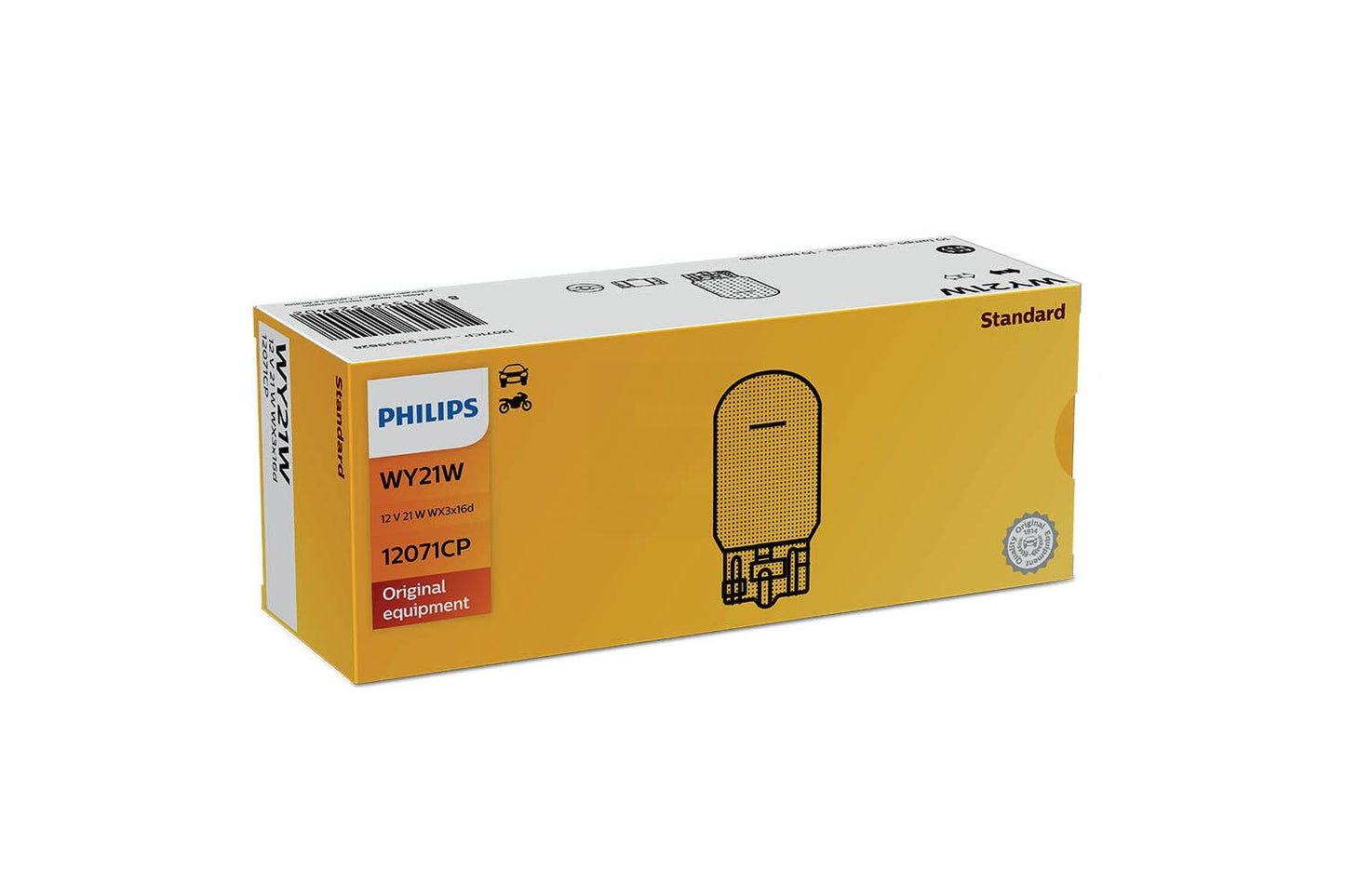 Philips bulb WY21W Wedge Base 12V 10 pack