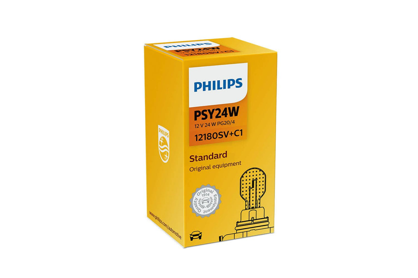 Philips bulb PSY24W SilverVision HiPerVision 12V