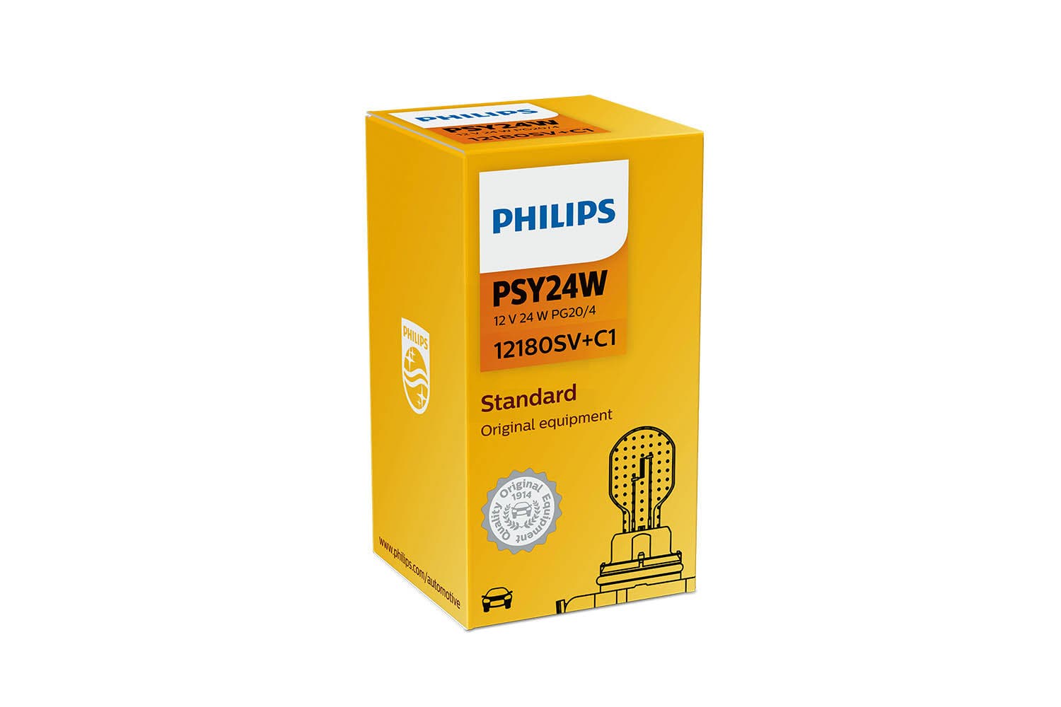 Philips bulb PSY24W SilverVision HiPerVision 12V