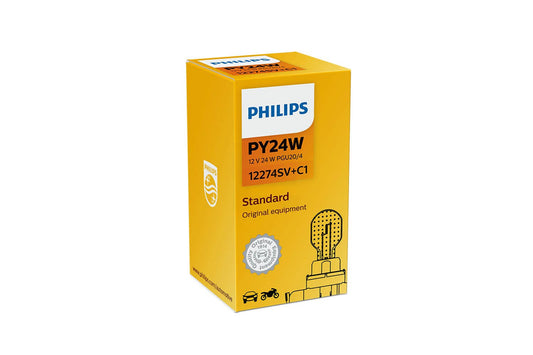 Philips bulb PY24 SilverVision HiPerVision 12V