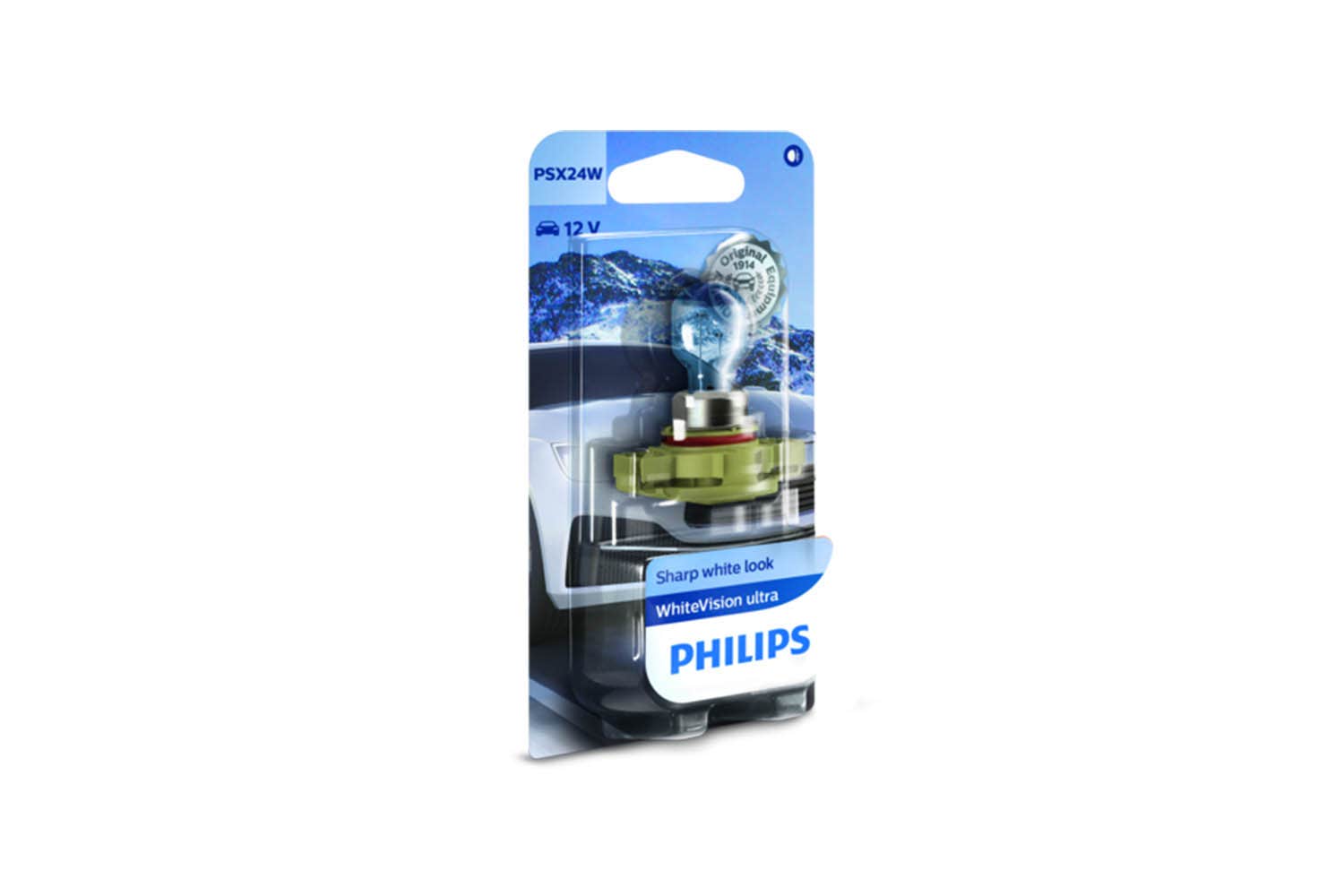 Philips bulb PSX24W WhiteVision Ultra HiPerVision 12V