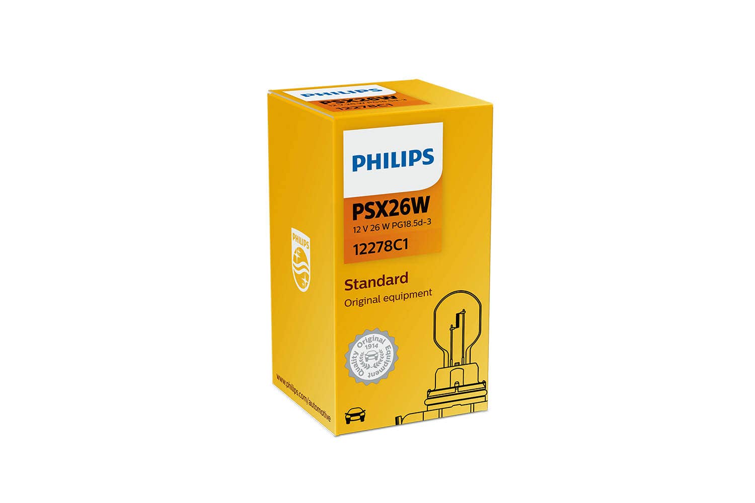 Philips bulb PSX26W HiPerVision 12V