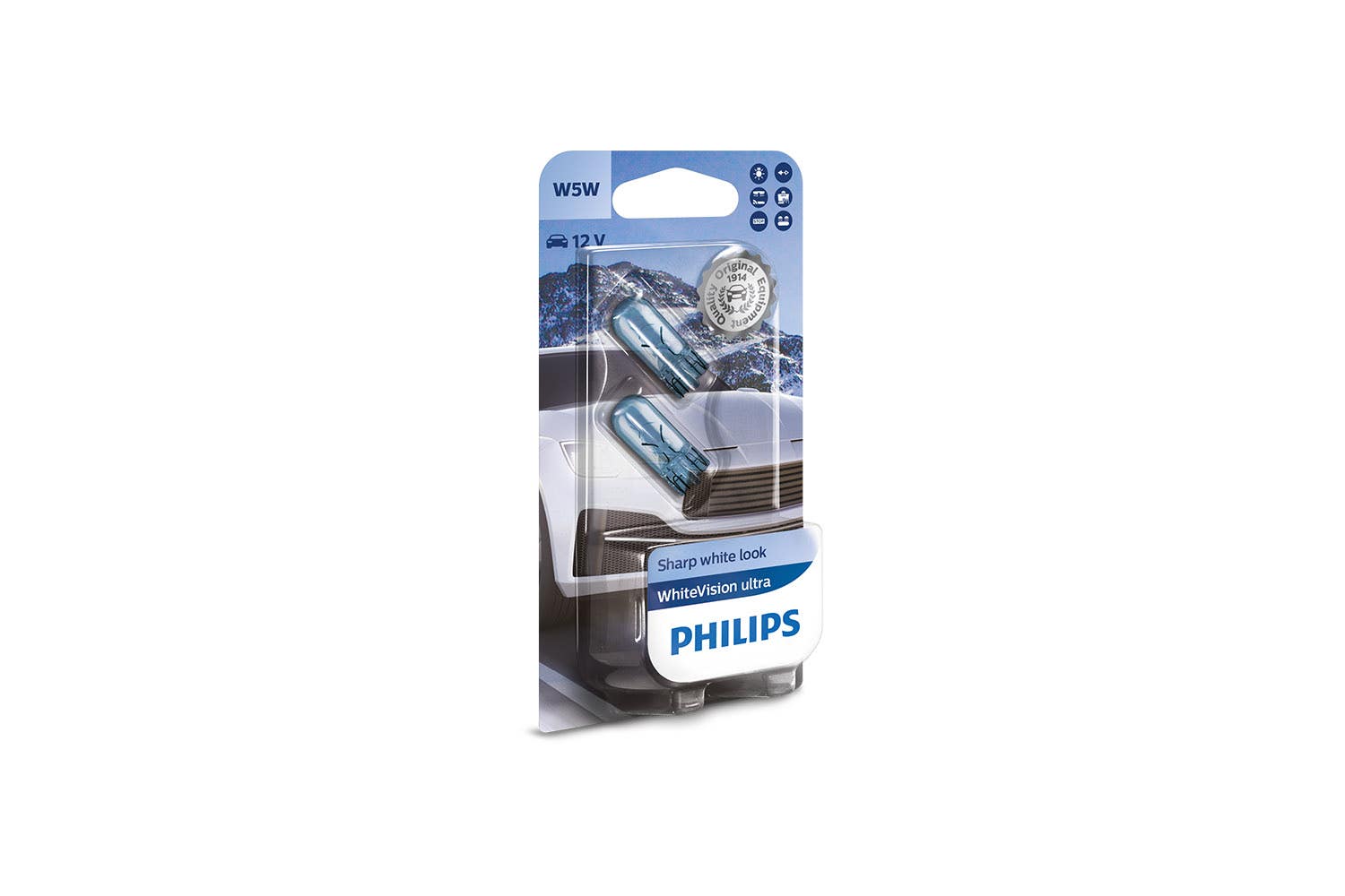 Philips W5W WhiteVision Ultra