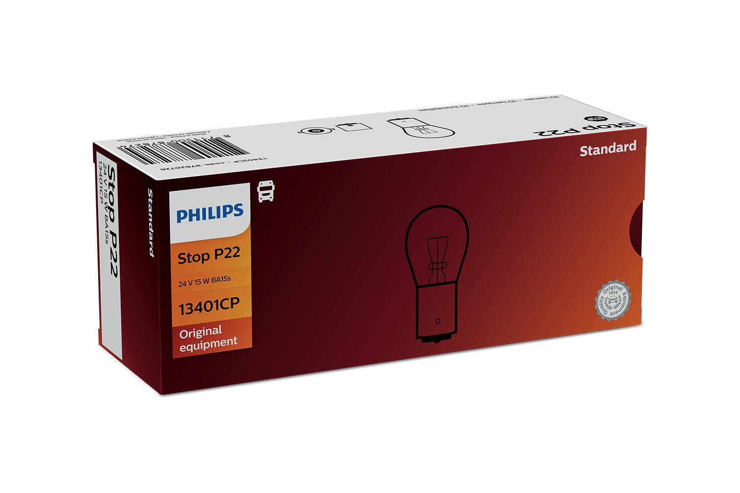 Philips bulb Stop P22 Stop 24V 10 pack