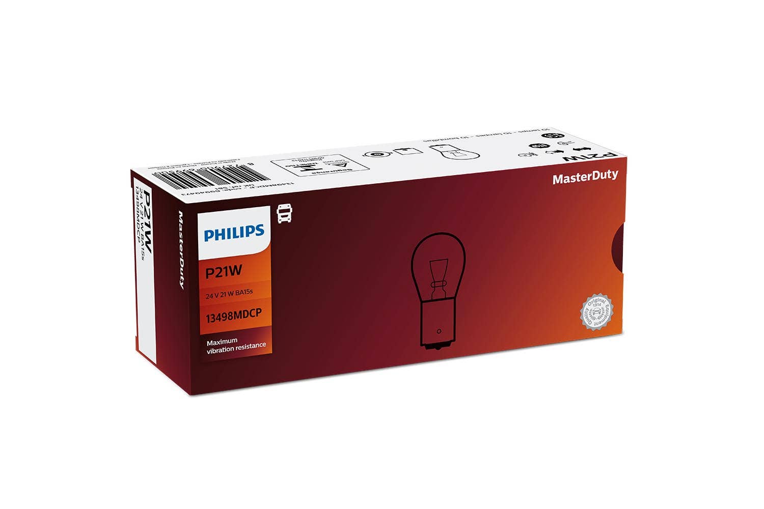 Philips bulb P21W MasterDuty P21W 24V