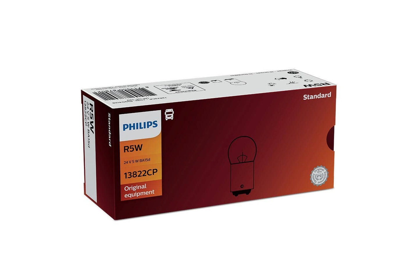 Philips bulb R5W Rear parking lamps 24V