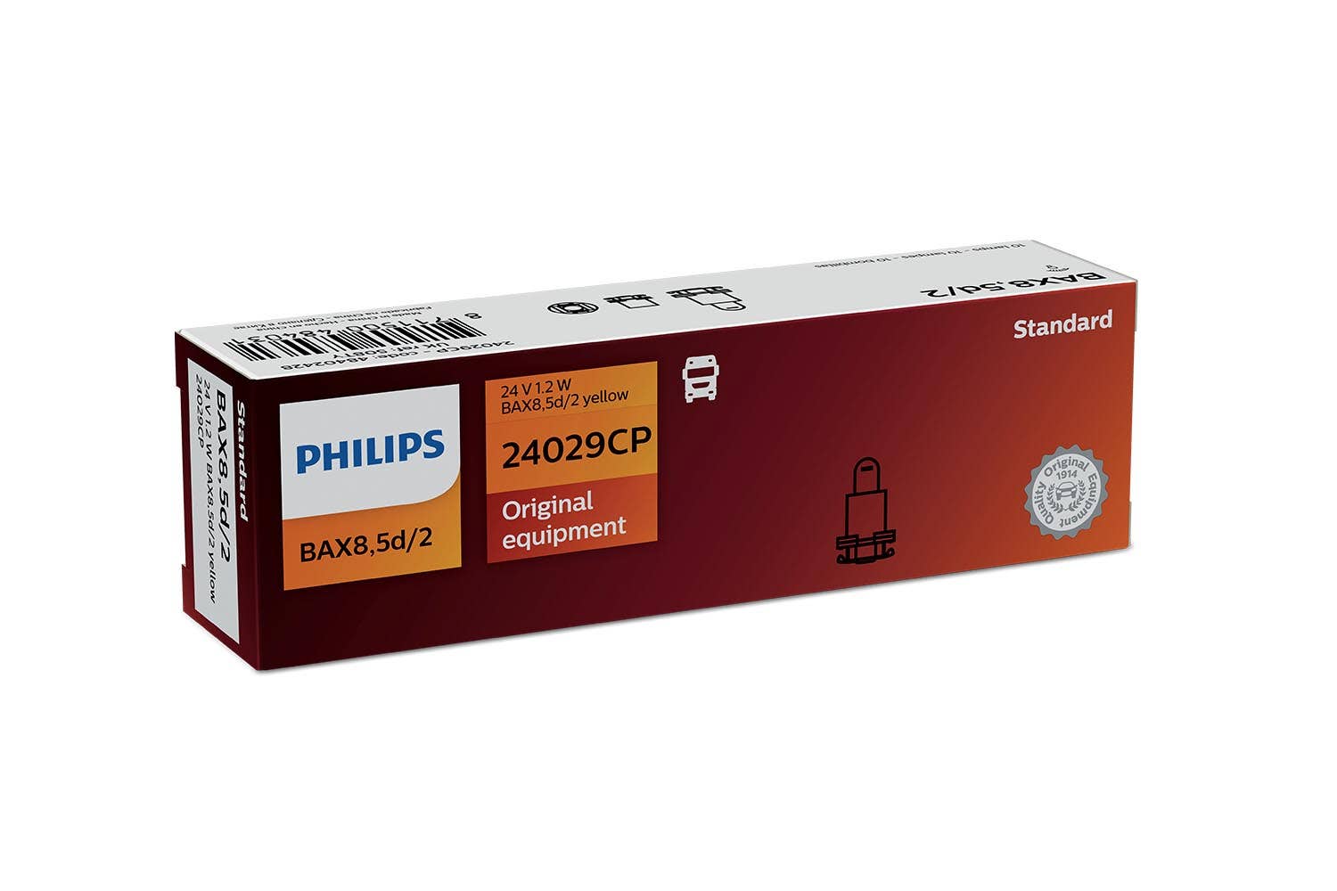 Philips bulb BAX Yellow Bax 24V 10 pack