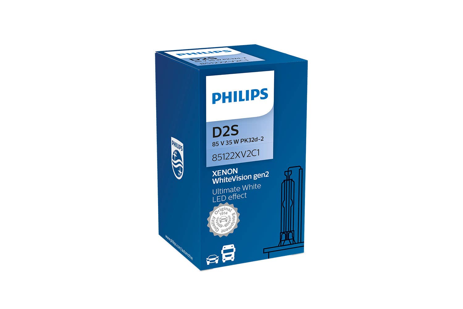 Philips D2S WhiteVision gen2