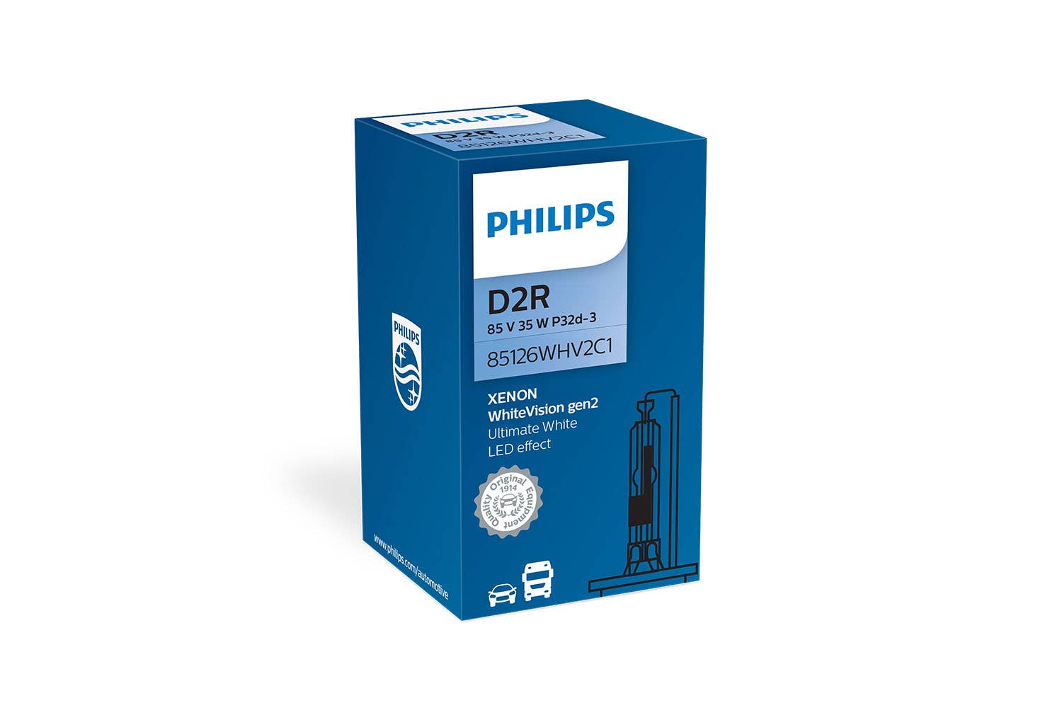 Philips D2R WhiteVision gen2
