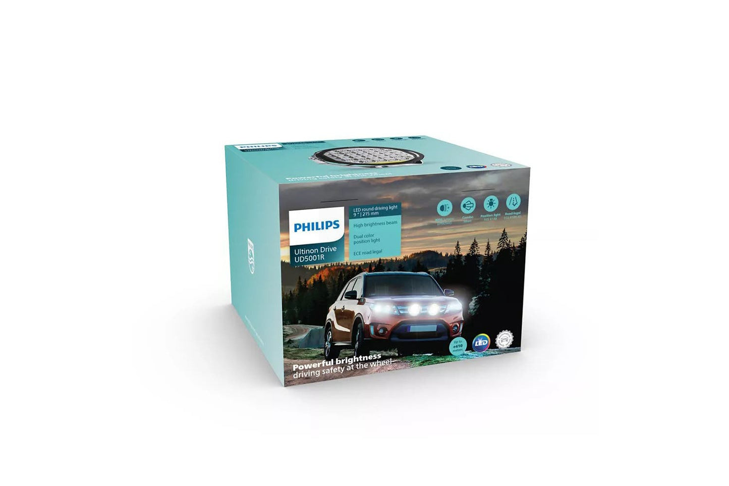 Ultinon Drive 5100 9'' rundt LED-kjørelys