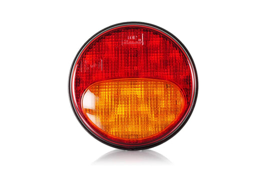 Truck-Lite M838 Baklykt LED (Rund hamburgerlykt, stopp, kjøre, blinklys)
