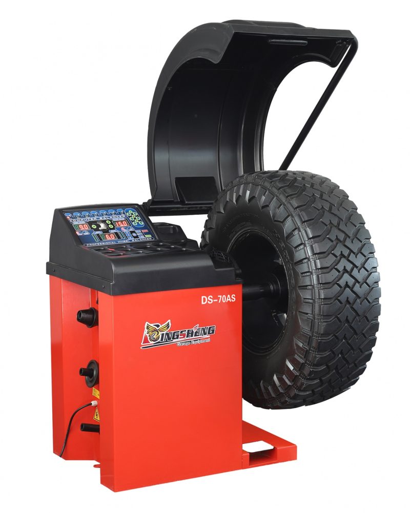 Avbalanseringsmaskin med laser