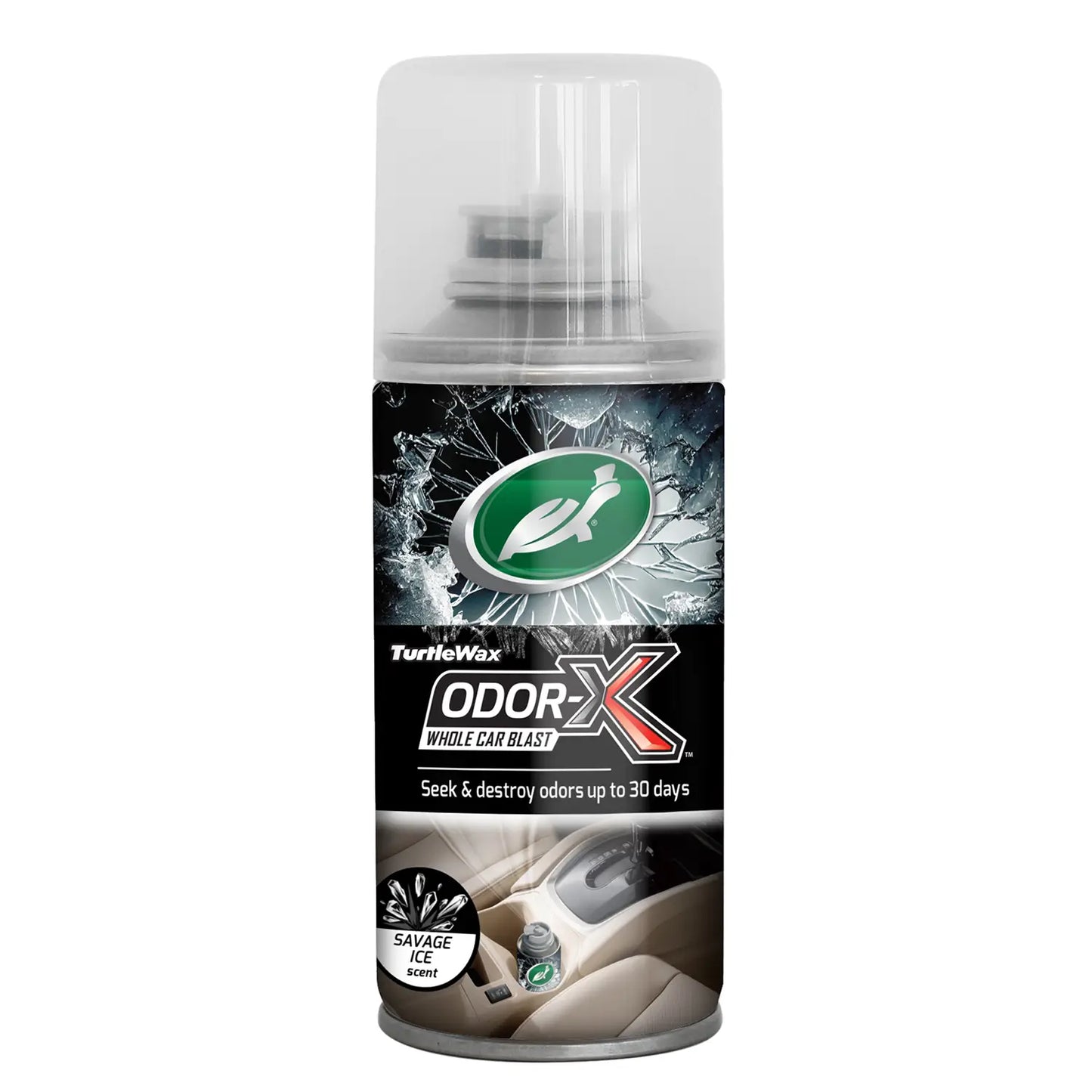 Turtle Wax Odor-X Whole Car Blast - Savage Ice