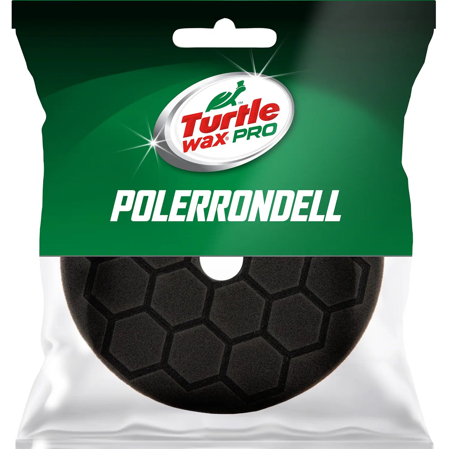 Turtle Wax Polerpute Svart 150/130x25 HEX/CONE