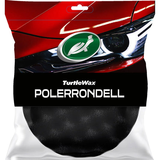 Turtle Wax Polérpute Svart myk Vafflet 130mm