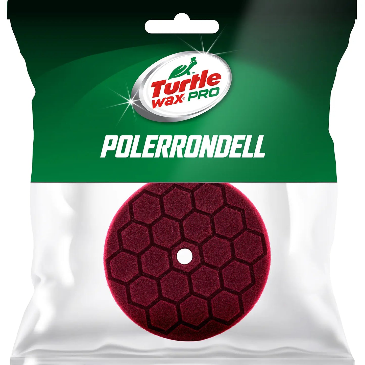 Turtle Wax Polerpute Vinrød 95/75x25 HEX/CONE