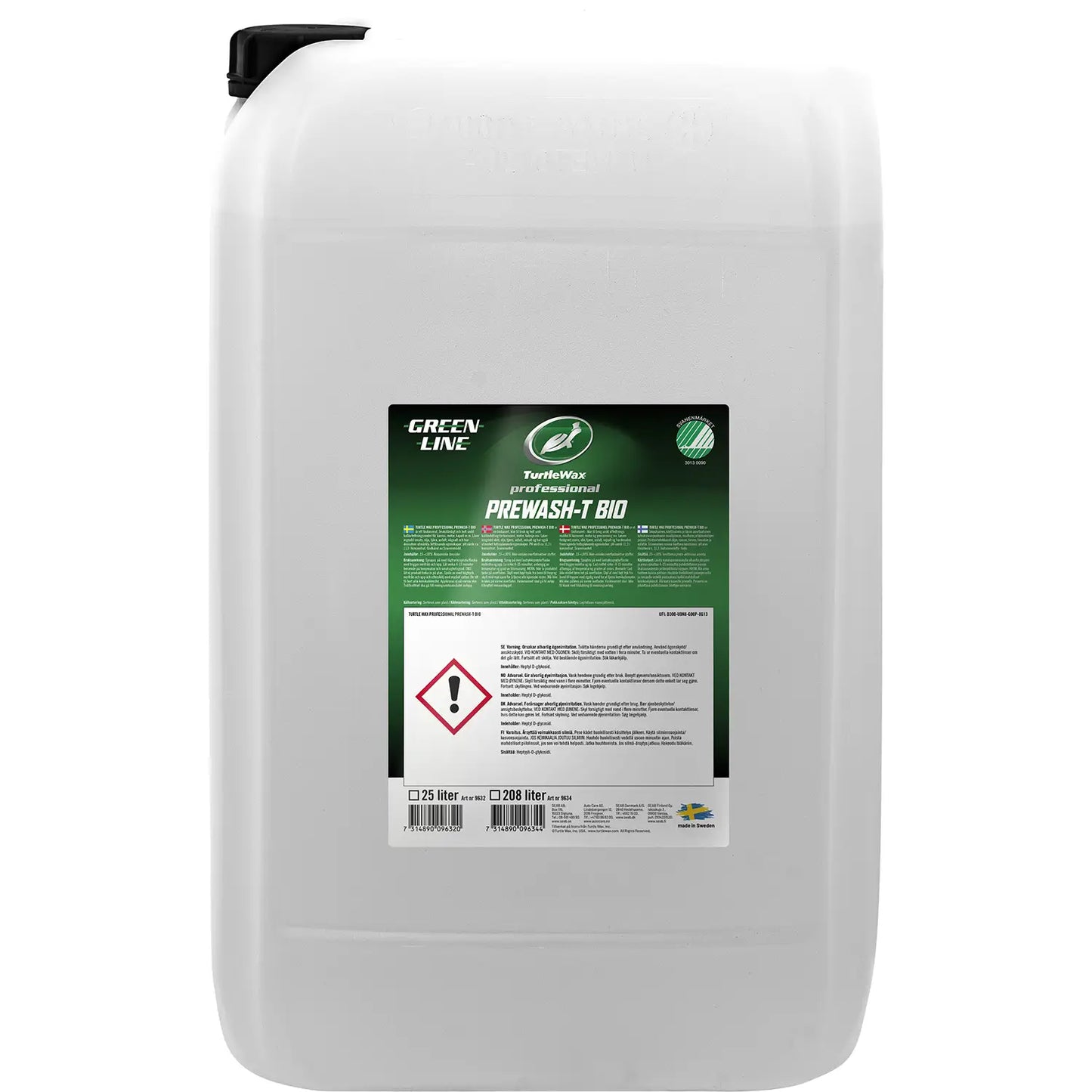 Turtle Wax Pro Greenline Prewash-T BIO 25 L