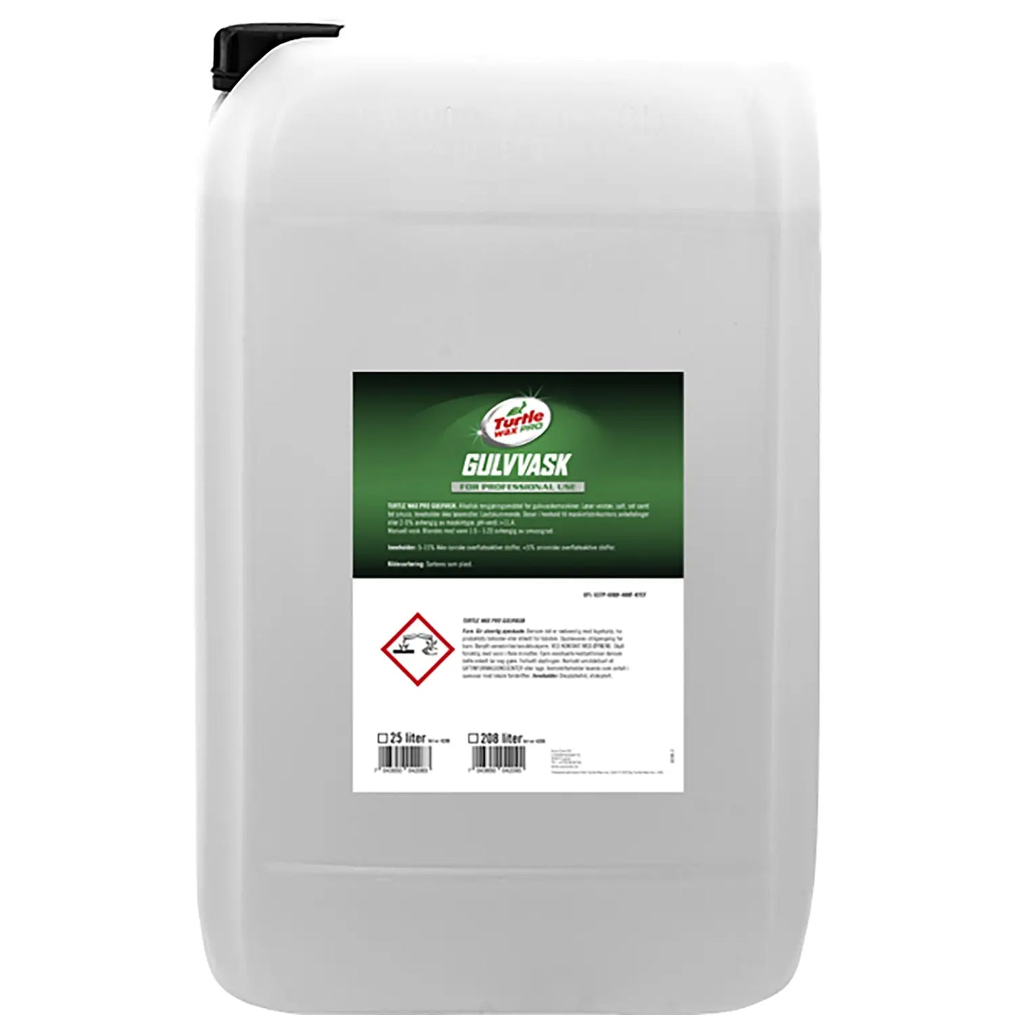 Turtle Wax Pro Gulvvask 25L