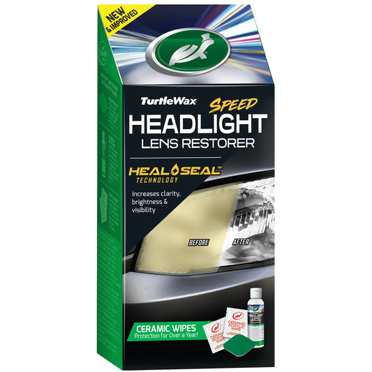 Turtle Wax Speed Headlight Lens Restorer Kit
