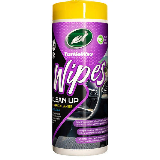 Turtle Wax Wipes Clean-Up