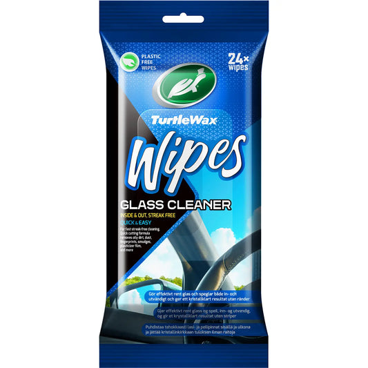 Turtle Wax Wipes Glass Flatpack
